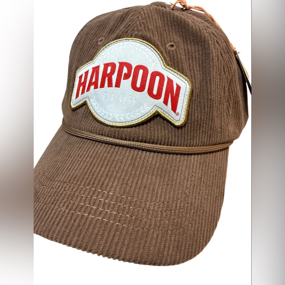Harpoon brewery Brown Corduroy Hat OS